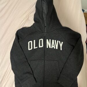 Old Navy Charcoal Hoodie with Logo